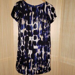 Michael Michael Kors Silky Lined Watercolor Dress